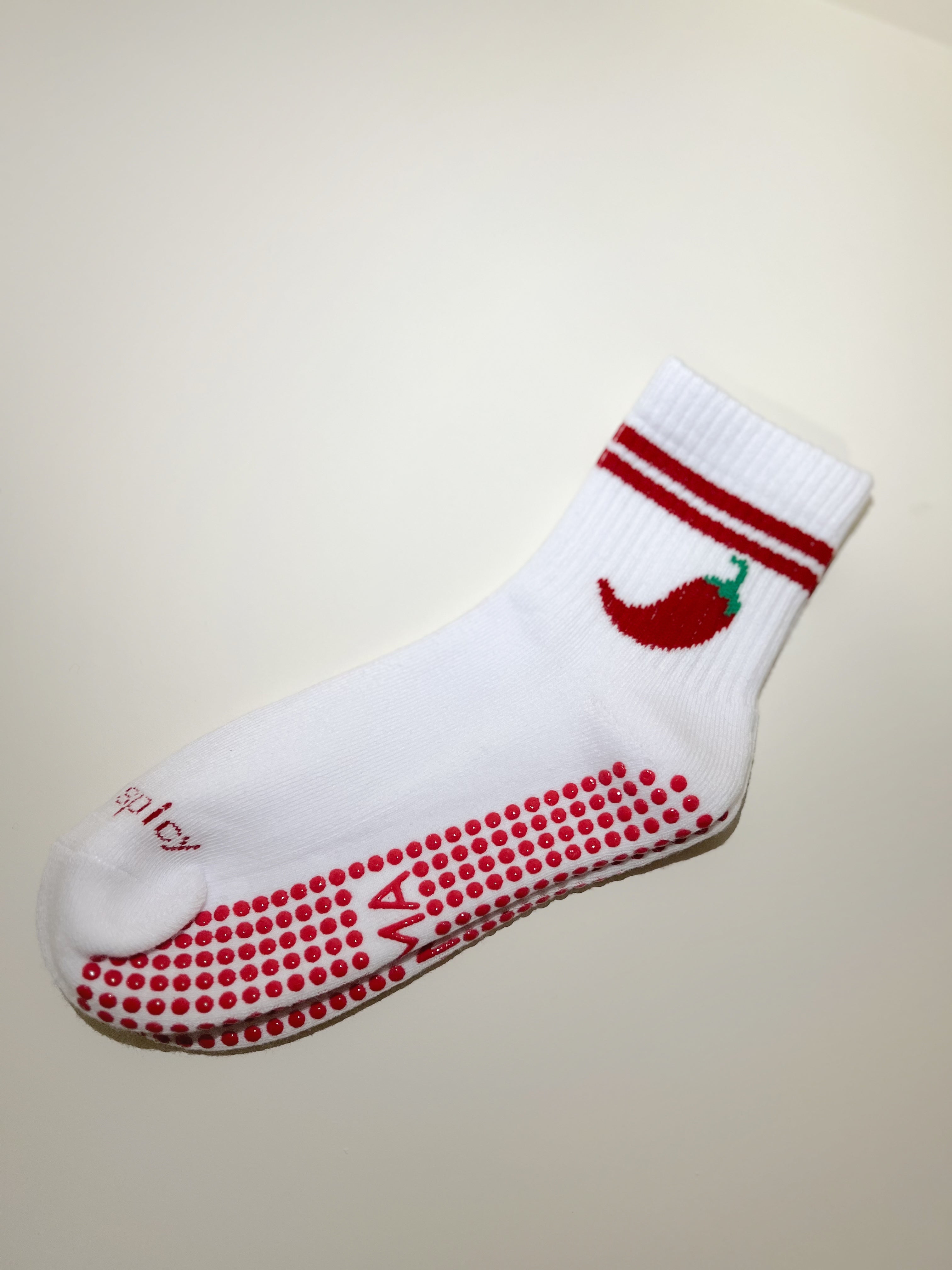 "It's Spicy" Ankle Grip Socks